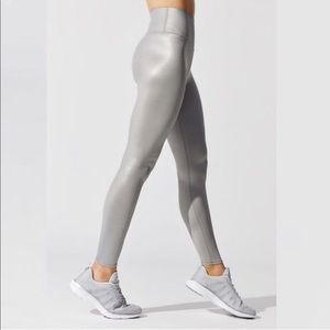 alo high waist shine legging Sz M
